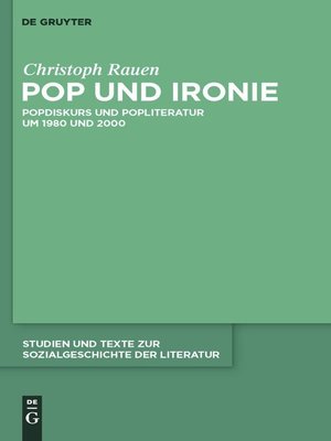 cover image of Pop und Ironie
